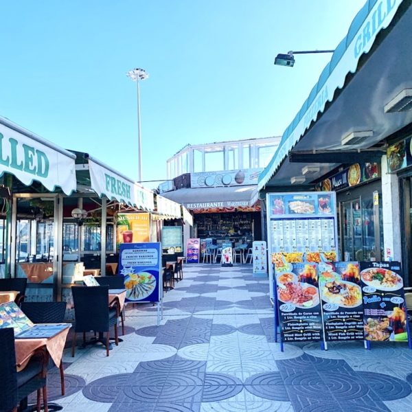 Playa del Inglés Gran Canaria Promenade Restaurants