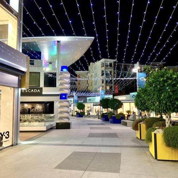 Plaza del Duque Teneriffa Lichter