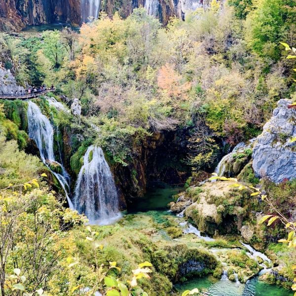 Plitvicer Seen Wasserfälle Eingang 1
