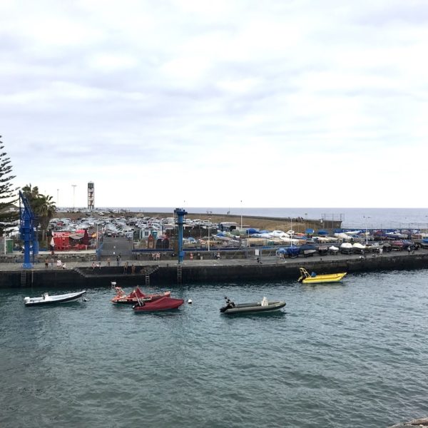 Puerto de la Cruz Teneriffa kleiner Hafen