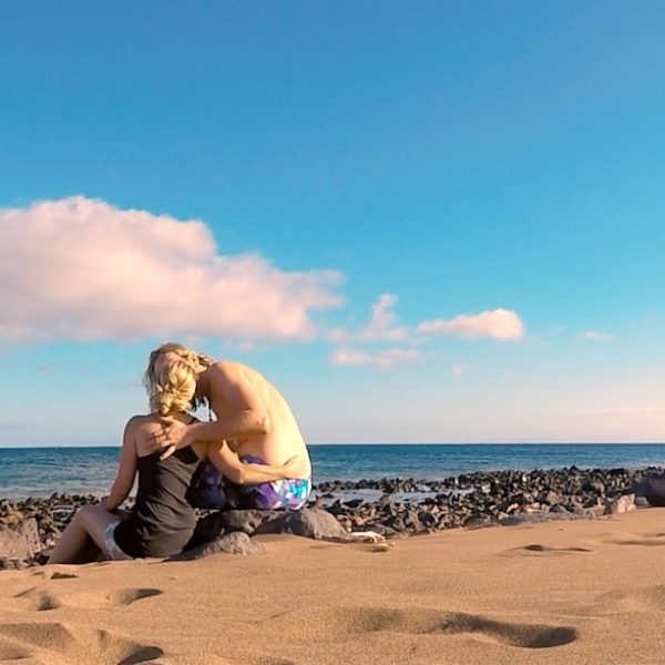 Puerto del Carmen Lanzarote Paar