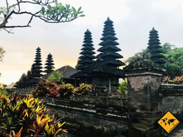 Pura Taman Ayun Temple Bali – Sonnenuntergang im Gartentempel