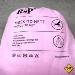 RSP Moskitonetz Travel XXL mit Eingang Einzelbett rosa