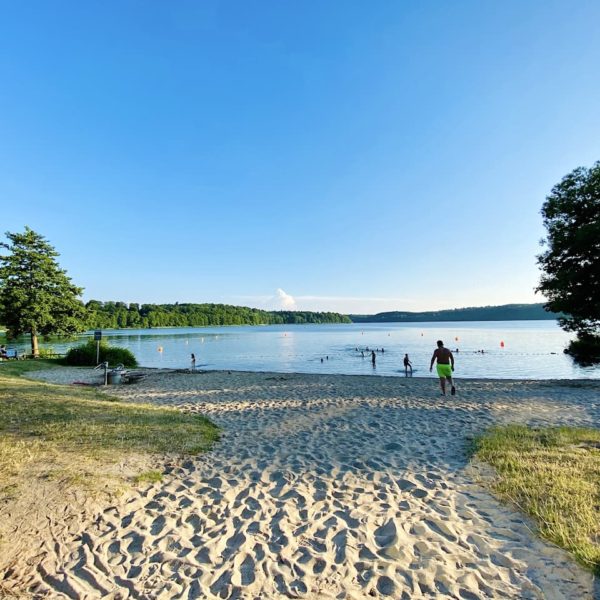 Ratzeburg Badestelle beim Aqua Siwa