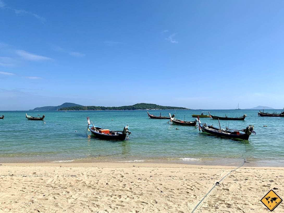 Rawai Beach Fischerboote