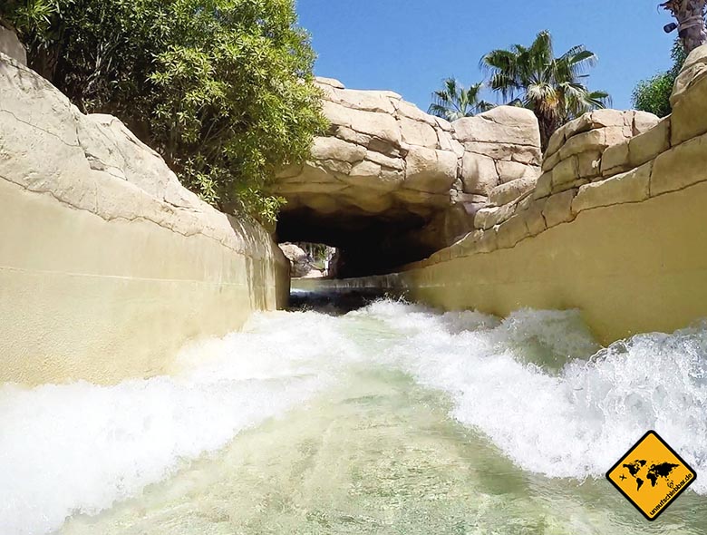 Flussrutsche im Aquaventure Dubai