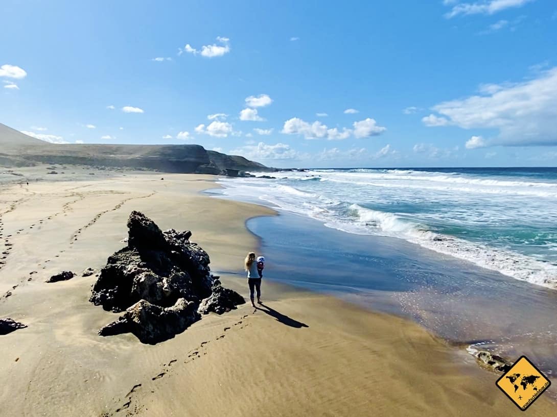 Reise Fotografie Drohnen Perspektive Strand Fuerteventura