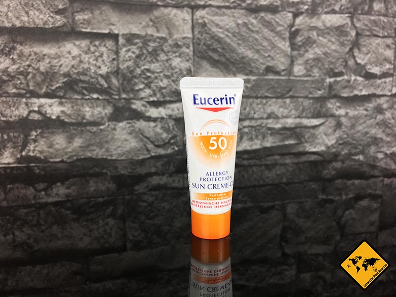 Reise Gadgets für Frauen Eucerin Sun Protection 50