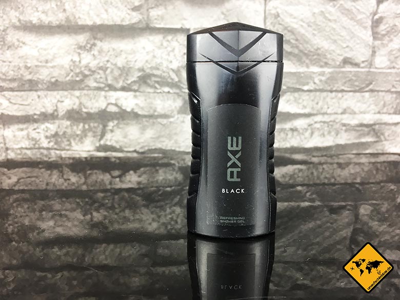 Nützliche Reise Gadgets für Männer AXE Duschgel Black Mini 50 ml
