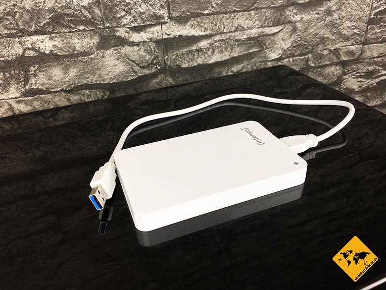 Reise Gadgets für Männer Intenso Memory Case 1 TB externe Festplatte