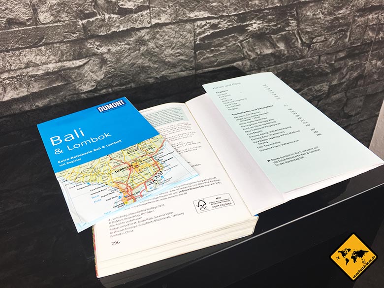 Reiseführer Bali DuMont Reise-Taschenbuch Reiseführer Bali und Lombok Map und Karte hinten