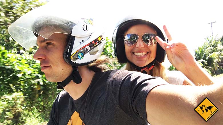 Reisterrassen Jatiluwih Bali Anreise Roller