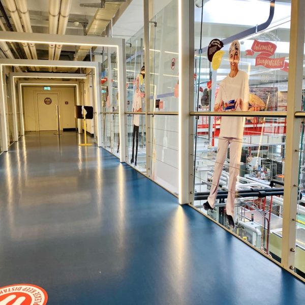 Rundgang Produktion Gang Maestrani's Chocolarium