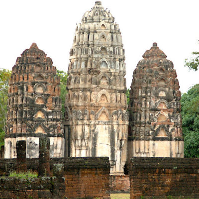 Rundreise Nordthailand Wat Si Sawai Sukhothai