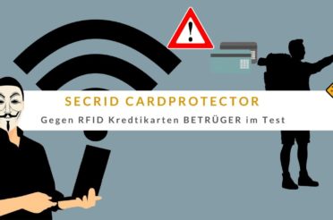 SECRID Cardprotector Test (Wallet gegen RFID Kreditkarten BETRÜGER)