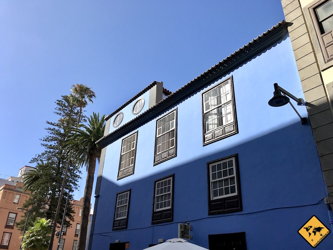 Die historische Altstadt von San Cristóbal de la Laguna Teneriffa beherbergt zahlreiche farbenfrohe Gebäude