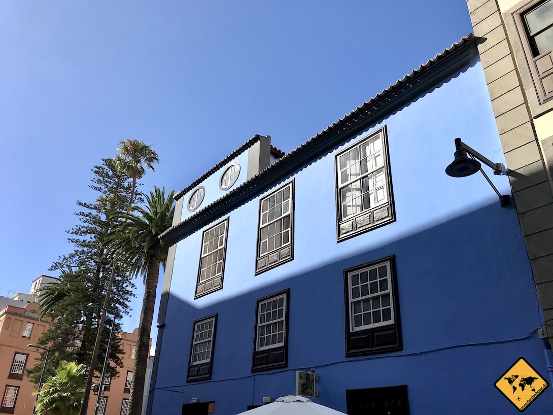 Die historische Altstadt von San Cristóbal de la Laguna Teneriffa beherbergt zahlreiche farbenfrohe Gebäude