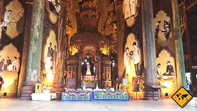 Sanctuary of truth Temple Pattaya Königsstätte