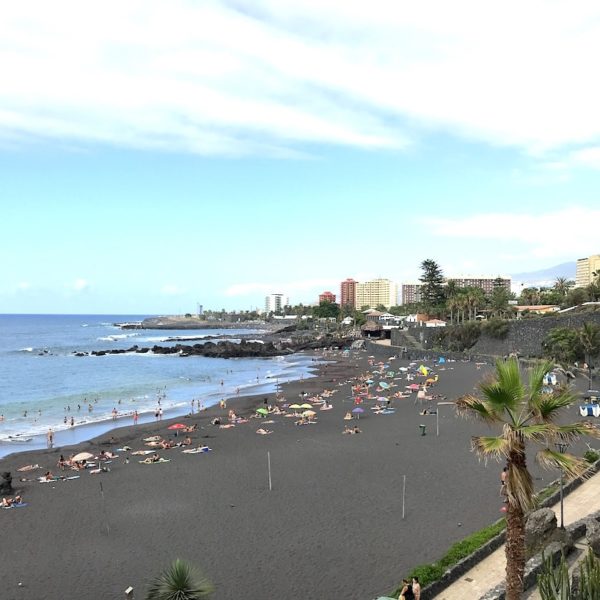 Sandstrand auf Teneriffa Playa Jardín