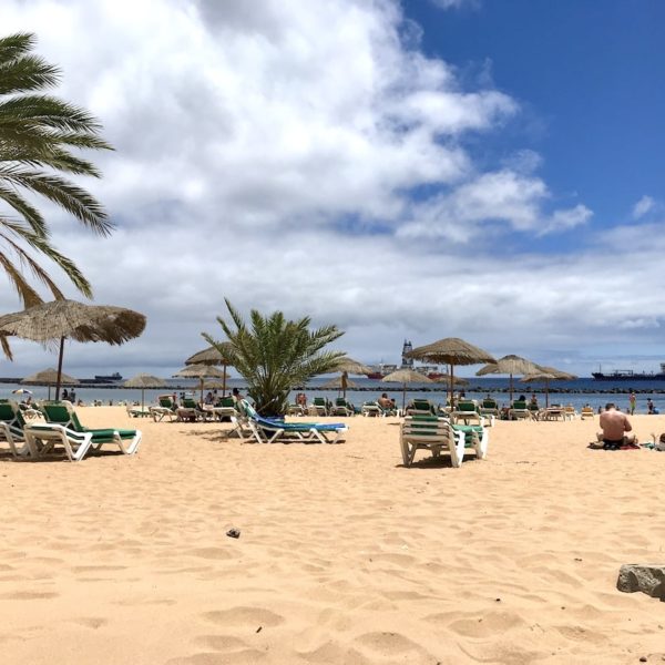 Santa Cruz de Tenerife Playa de las Teresitas Strand