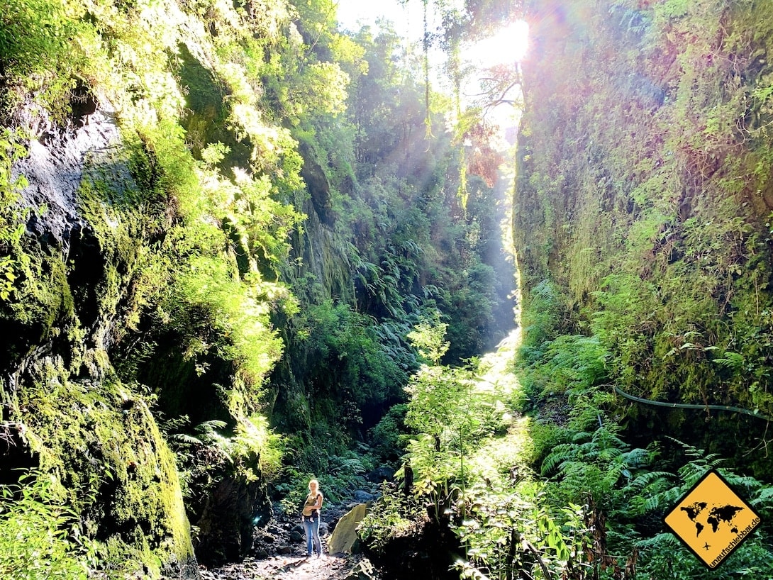 Schlucht Barranco del Agua La Palma