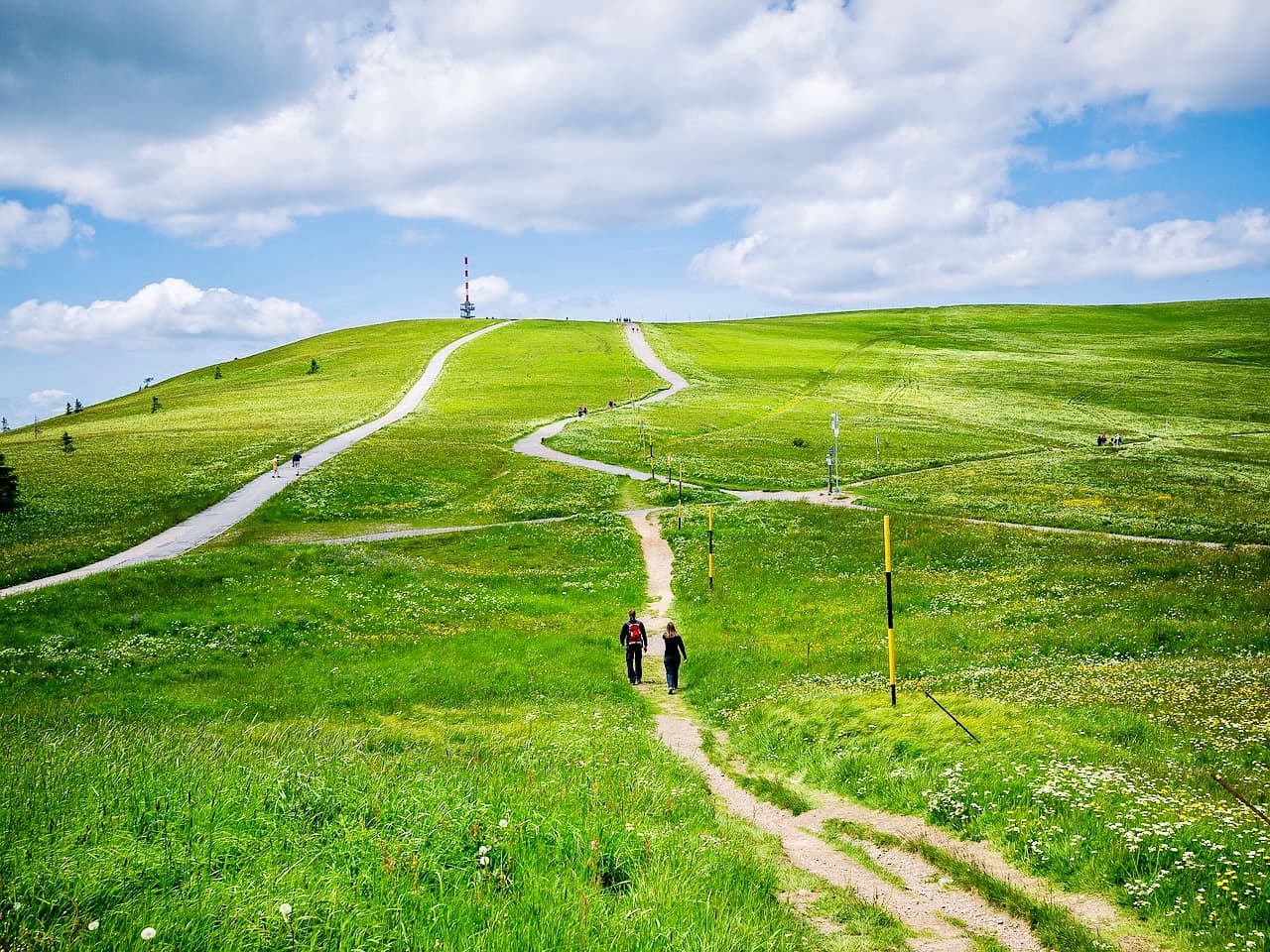 Schwarzwald Sehenswürdigkeiten Feldberg wandern Berggipfel