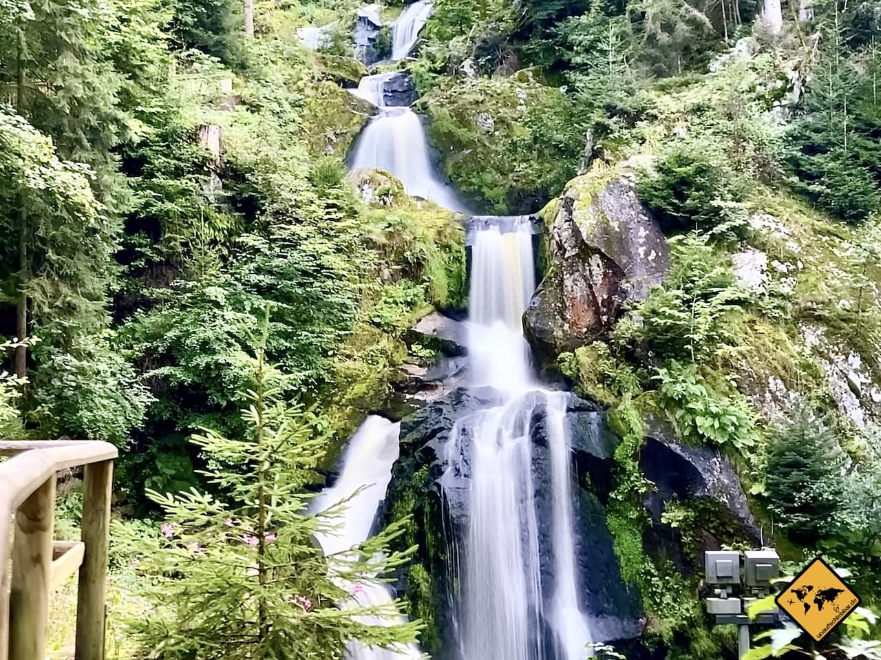 Schwarzwald wo am schönsten Triberger Wasserfälle
