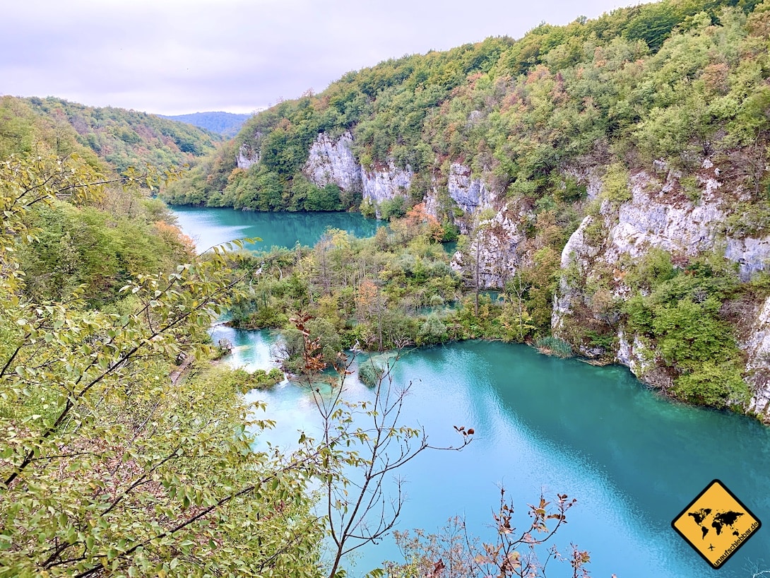 Seen-Landschaft Kroatien Nationalpark Plitvic