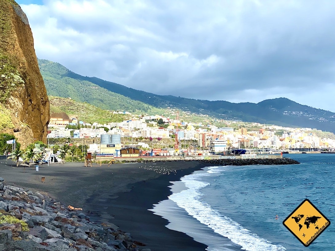 Sehenswertes auf La Palma Playa de Bajamar Santa Cruz