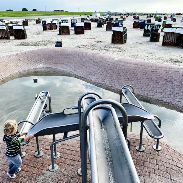 Sehenswürdigkeiten Neuharlingersiel Wasserspielplatz