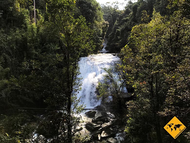 Sirithan Waterfall Doi Inthanon Nationalpark
