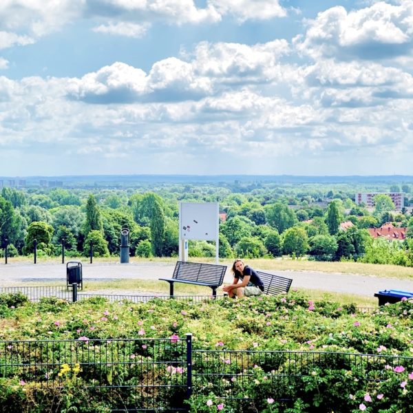 Sitzbank Ausblick Angerpark Duisburg