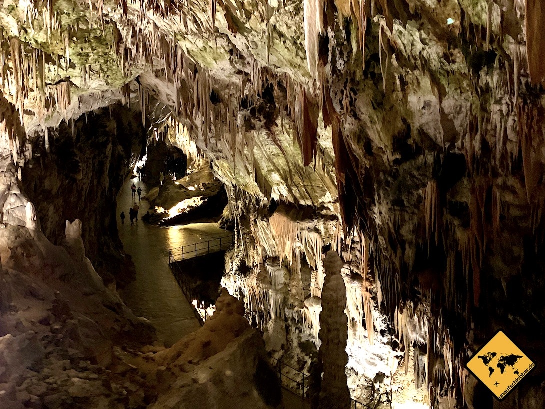 Slowenien Postojna Höhle Weg