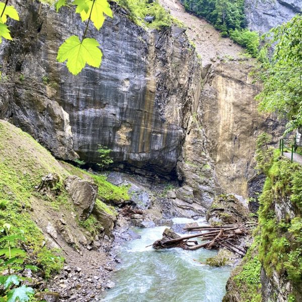 Sommer Bild Breitachklamm