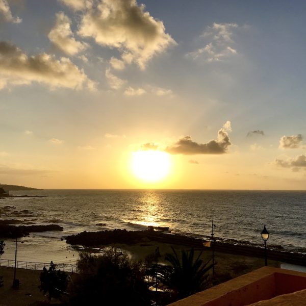 Sonnenuntergang Bajamar Teneriffa