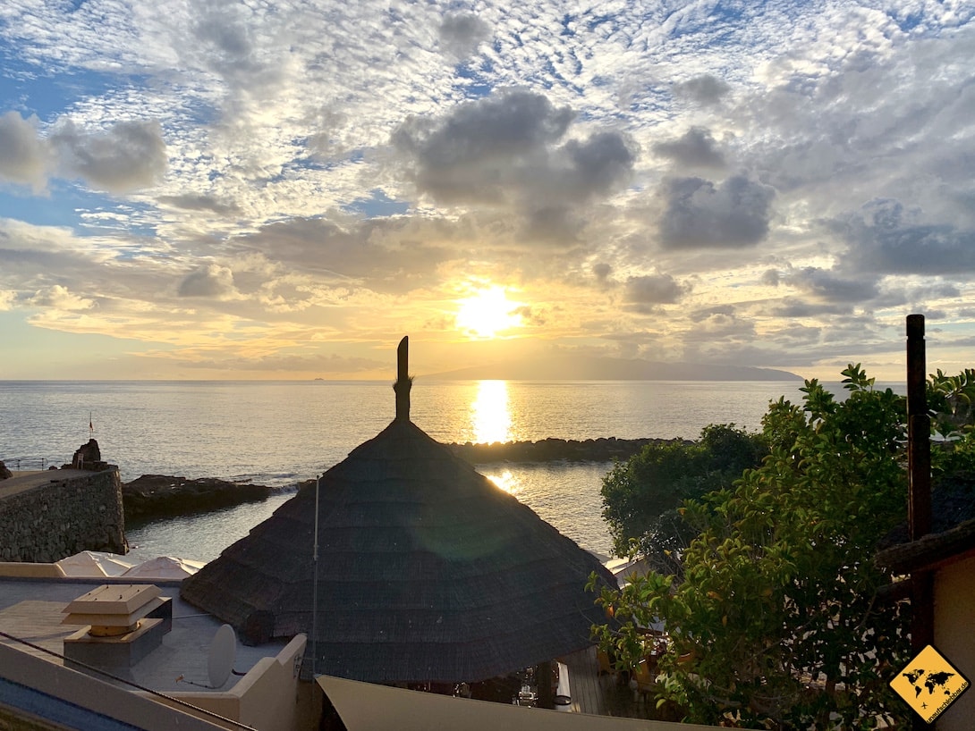 Sonnenuntergang Playa Abama Teneriffa