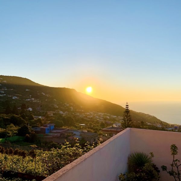 Sonnenuntergang Taberna Cueva Del Viento Teneriffa