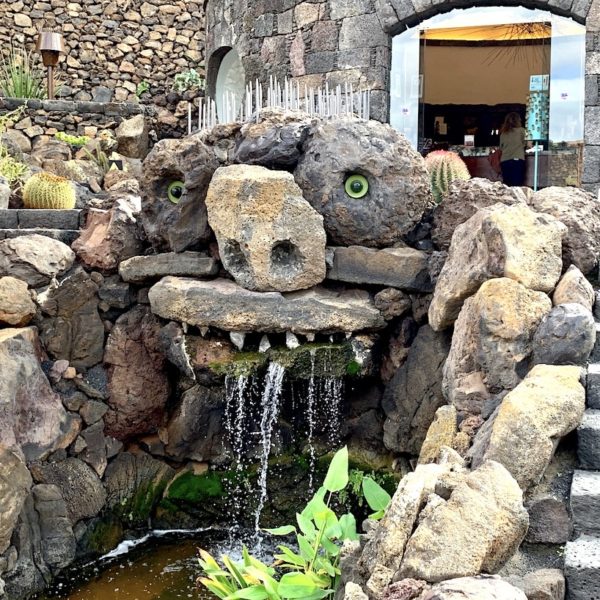 Springbrunnen Jardín de Cactus Lanzarote
