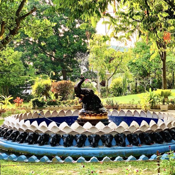 Springbrunnen Royal Park Kandy