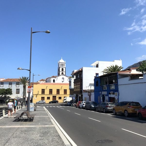 Stadtbild Garachico Teneriffa