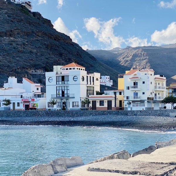 Stadtblick Playa Santiago