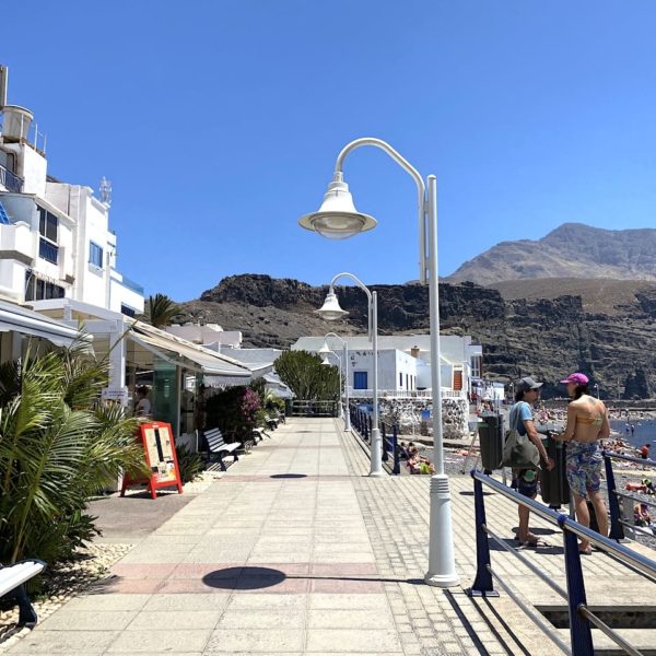 Strand Promenade Puerto de las Nieves Agaete