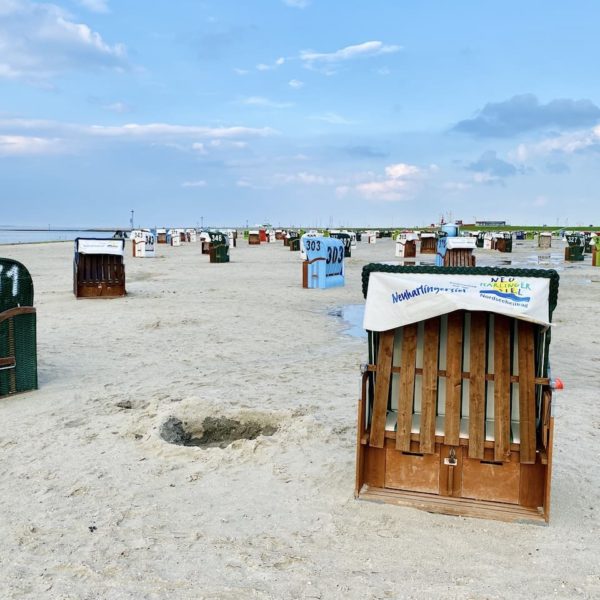 Strandkörbe Neuharlingersiel Ostfriesland