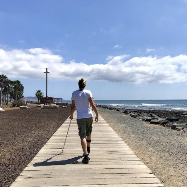 Strandpromenade Playa de las Américas Teneriffa