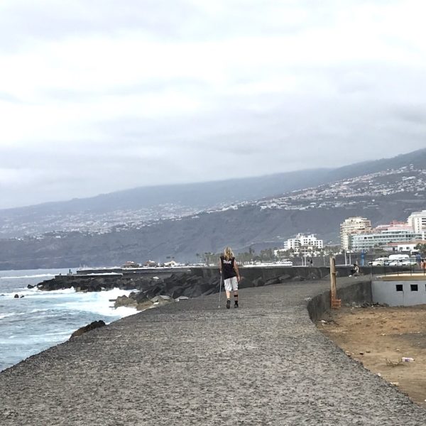 Strandpromenade Puerto de la Cruz Teneriffa