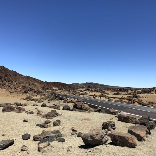 Straße Minas de San Jose Teide Nationalpark