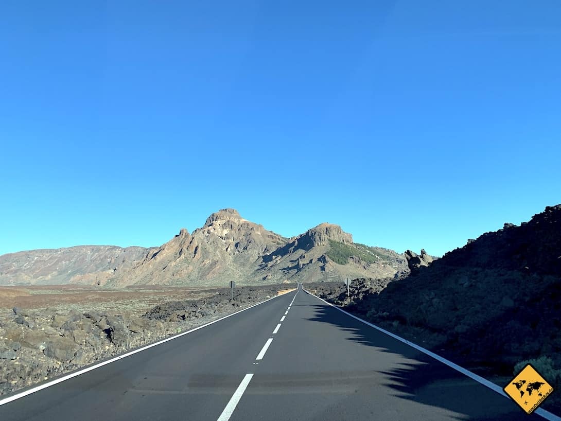 Straße Nationalpark El Teide