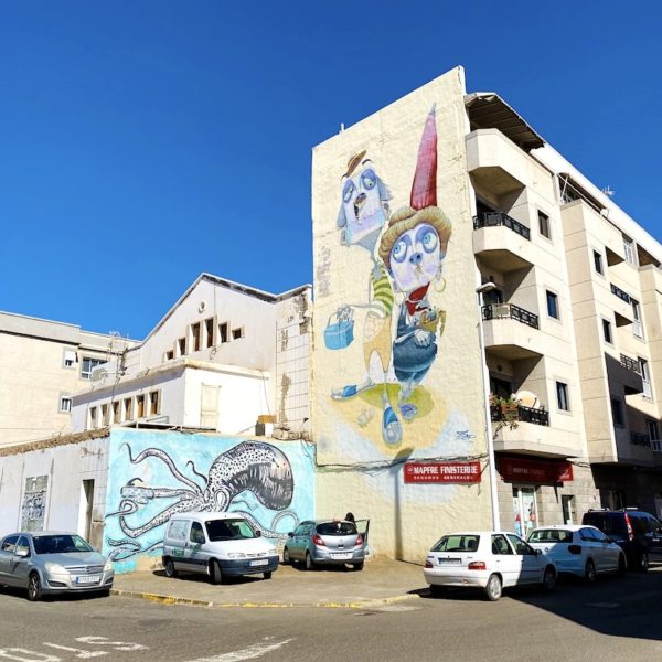 Streetart Hausfassade Gran Tarajal