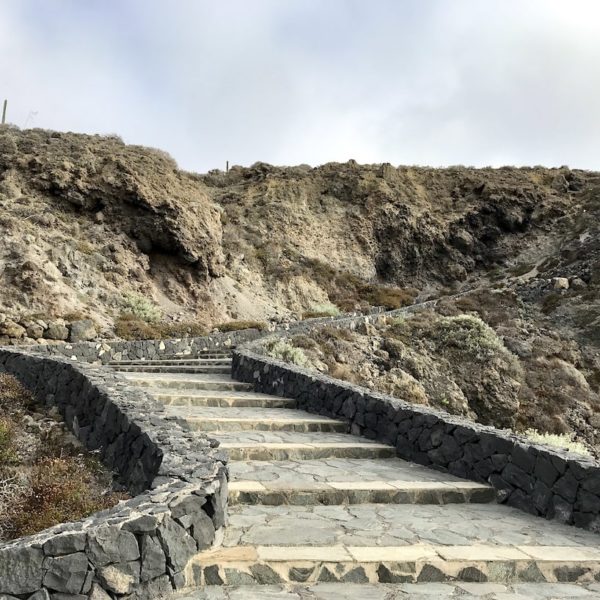 Stufen Charco del Viento Teneriffa