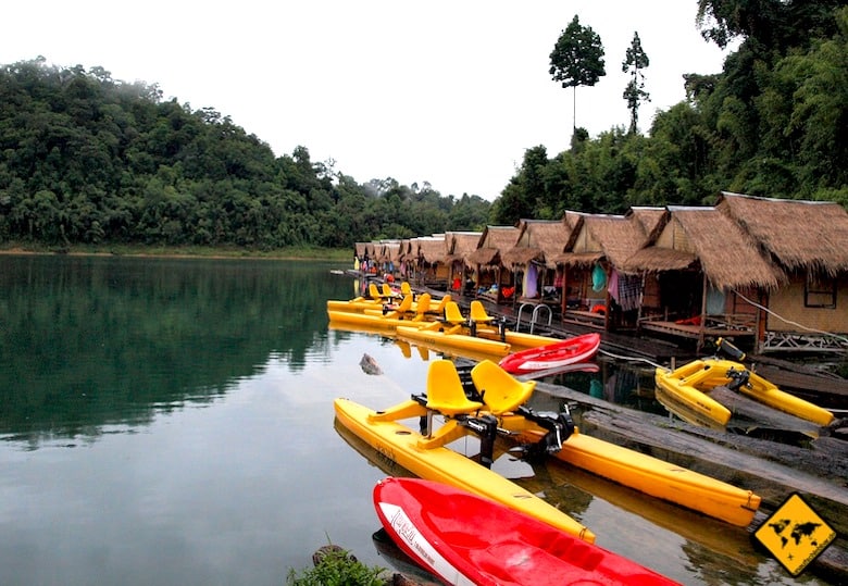 Südthailand Khao Sok Nationalpark Kajak